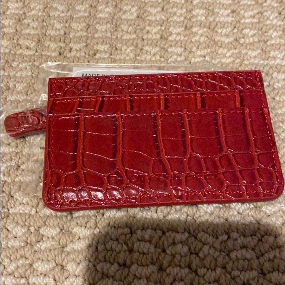 3/$20 - B-Low The Belt x FabFitFun Croc Card Case - Picture 2 of 3